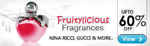 Upto 60% Fruitylicious Fragrances!