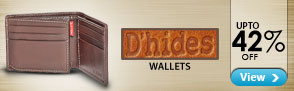 Upto 42% off D-Hide Wallets