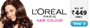 L'Oreal Hair Colors all at Rs.449