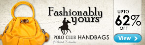 Upto 62% off Handbags from Polo Club of British Columbia
