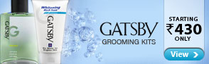 Gatsby Grooming Kits Starting at Rs.430