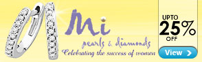 Upto 25% off Mi Diamond & Pearl Jewelry