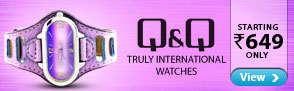 Q&Q International Watches starting at Rs.649 only!
