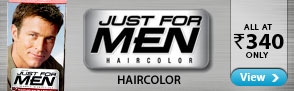 Just for Men Hair Colour all at Rs.340 only