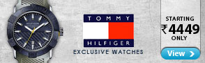 Tommy Hilfiger Watches - Starting from Rs. 4449