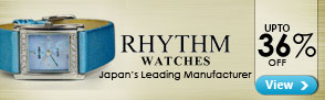 Upto 36% off Rhythm Watches