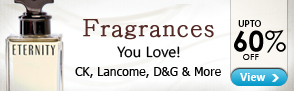 Upto 60% off on Perfumes