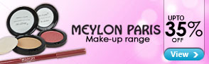 Upto 35% off Meylon Make up range