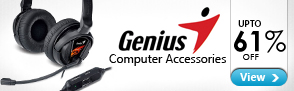 Upto 61% off Genius Computer accessories