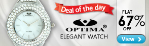 Deal of the day - Flat 67% off Optima Watch