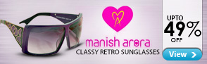 Upto 49% off Designer Sunglasses by Manish Arora