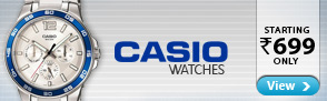 Casio Watches starting at Rs.699