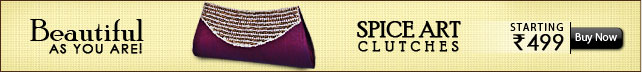 Spice Art Clutches starting at Rs.499