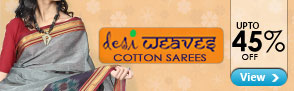 Upto 45% off Desi Weaves Sarees