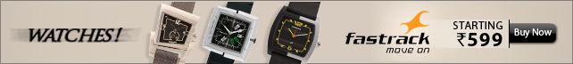 Fastrack Watches starting at Rs.599
