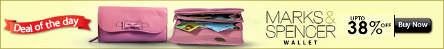 Deal of the day - Upto 38% off Marks and Spencer wallet