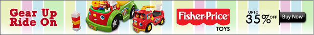 Upto 35% off Fisher Price Toys