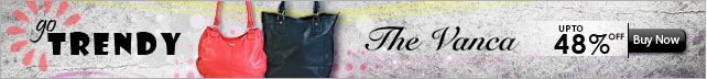 Upto 48% off Vanca Bags