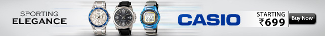 Casio Watches - Starting at Rs. 699