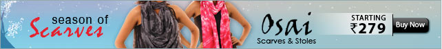 Osai Scarves - Starting Rs. 279