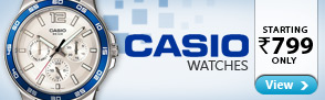 Casio Watches starting at Rs.799