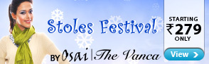 Stole Festival By The Vanca & Osai - Starting at Rs.279
