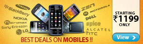 Best Deals on Mobiles! 15 Brands and more than 150 handsets to choose from!
