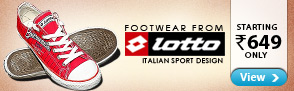 Lotto Footwear starting at Rs.649