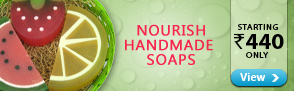 Nourish Handmade Soaps & Gift Sets Starting at Rs.440