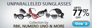 Upto 77% off on Sunglasses Collection from Reebok, Numero Uno & More