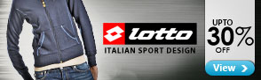 Upto 30% off Lotto Italian Sports Fashion