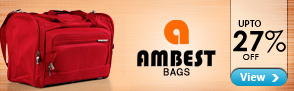 Upto 27% off Ambst Bags