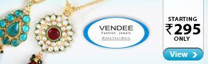 Vendee Fashion Jewelry starting at Rs.295