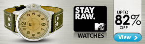 Upto 82% off MTV Watches