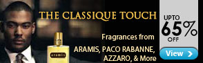 Upto 65% off Perfumes With The Classique Touch