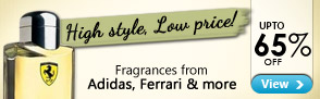 Upto 65% off Perfumes