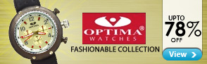 Upto 78% off Optima Watch