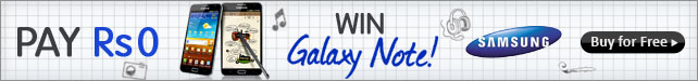 Win Samsung Galaxy Note for Rs 0
