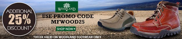 Additional 25% Discount on Woodland Footwear