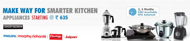Appliances Starting @ Rs 635