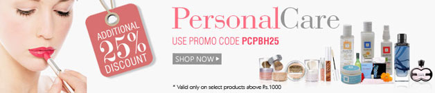 Additional 25% Discount on Personal Care