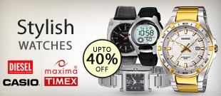  Watches - Upto 40% OFF