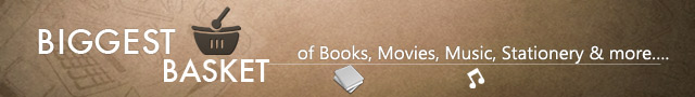  Biggest basket of Books, Movies, Music, Stationery & more...