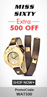  Rs.500 Off On Miss Sixty Watches