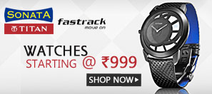  Watches Starting @ Rs.999