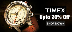  Upto 20% Off On Timex Watches 