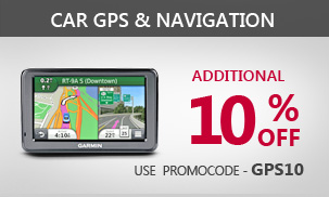 Additional 10% Off On Car GPS & Navigation