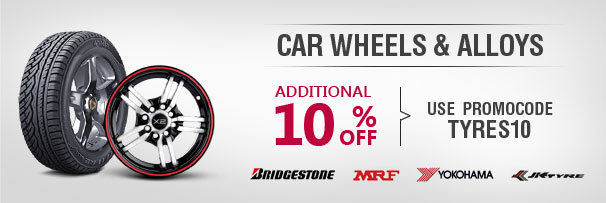 Additional 10% Off On Car Wheels & Alloys