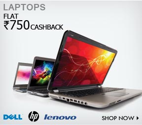 Laptops-Rs750cashback