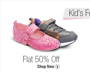 kid's Footwear(upto 50% off)